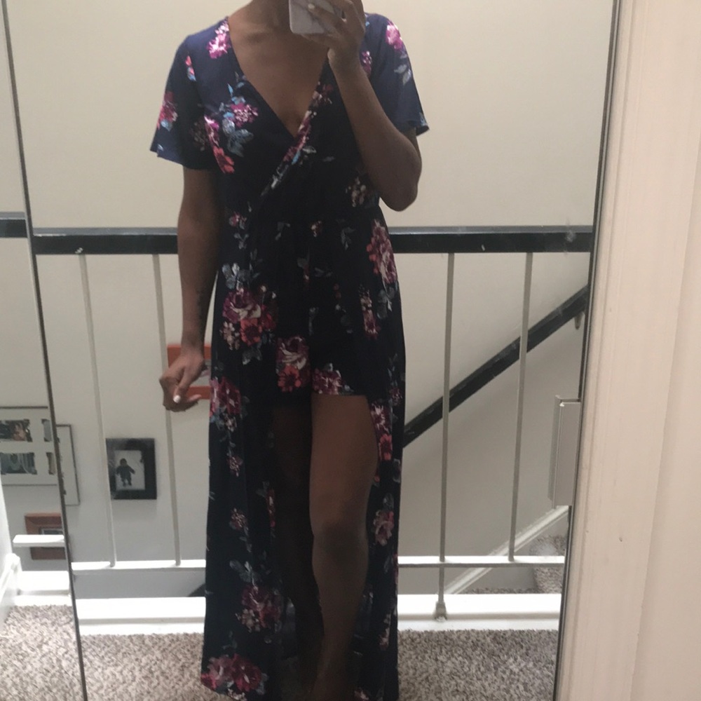 Floral maxi dress